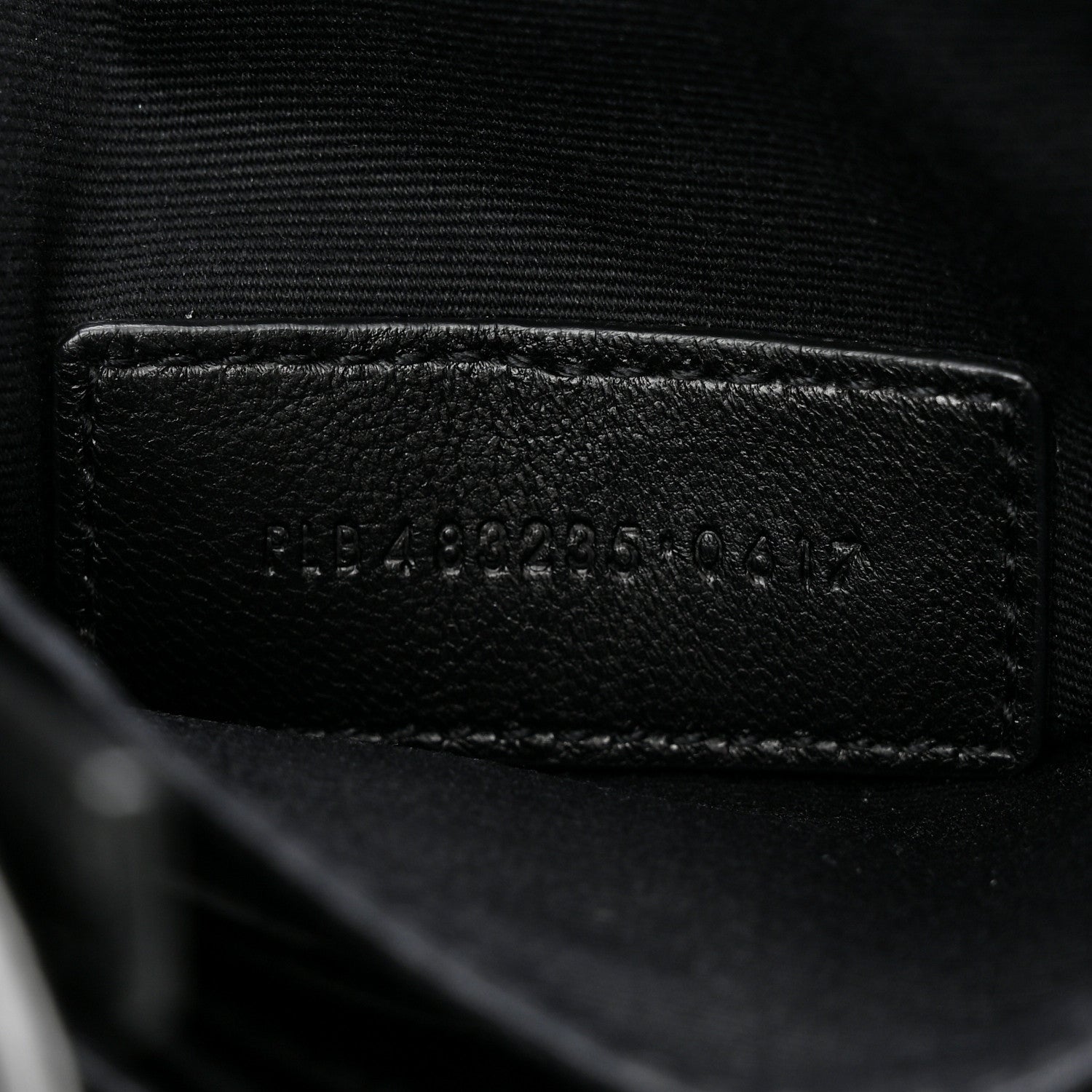 Saint Laurent Calfskin Y Quilted Monogram Loulou Flap Bag Black 7 of 13