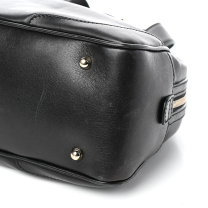 Gucci Calfskin Bamboo Boston Black 9 of 9