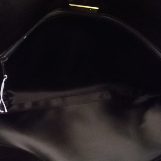 Vintage Leather Shoulder Bag Dark Brown