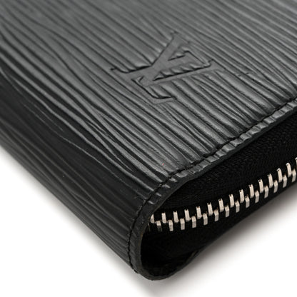 Louis Vuitton Epi Zippy Wallet Black 13 of 14