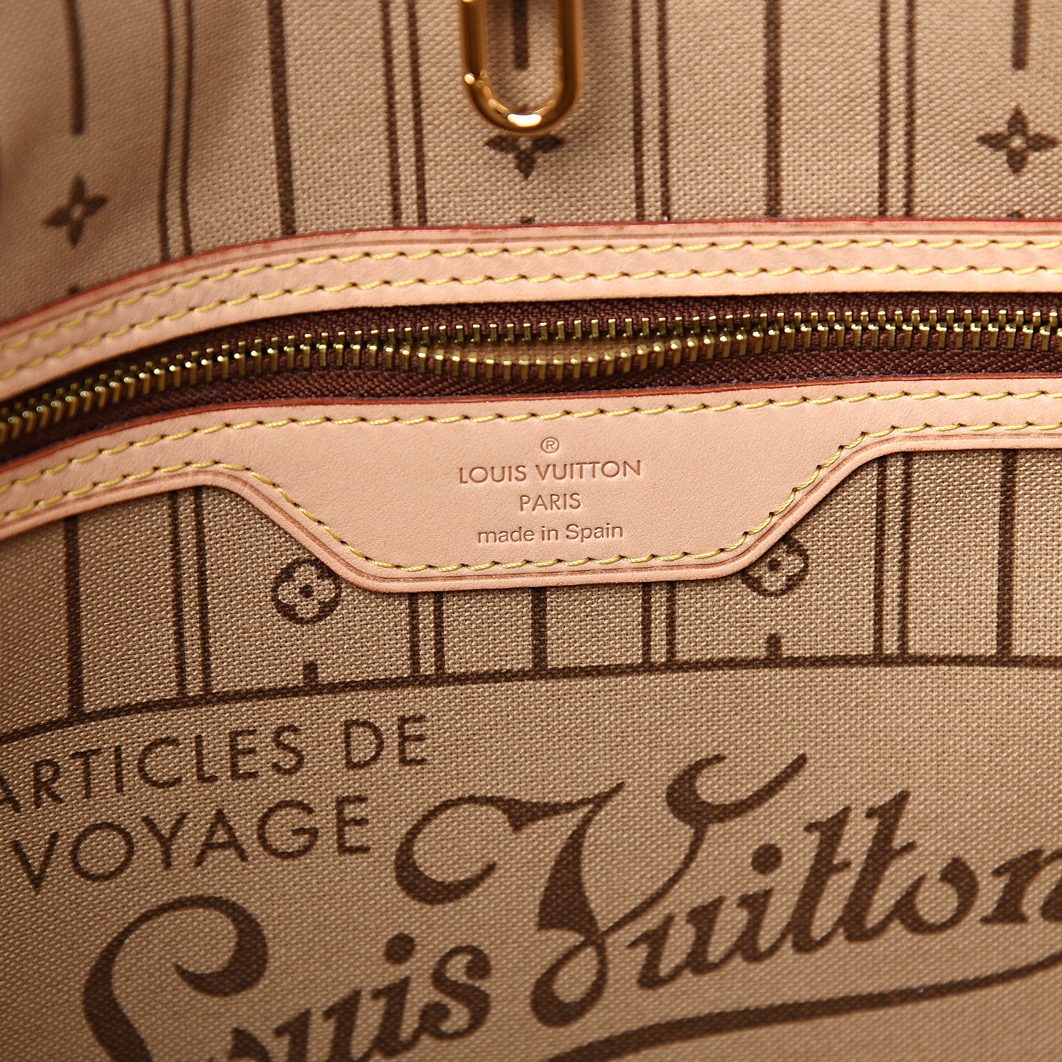 Louis Vuitton Monogram Neverfull MM 5 of 9