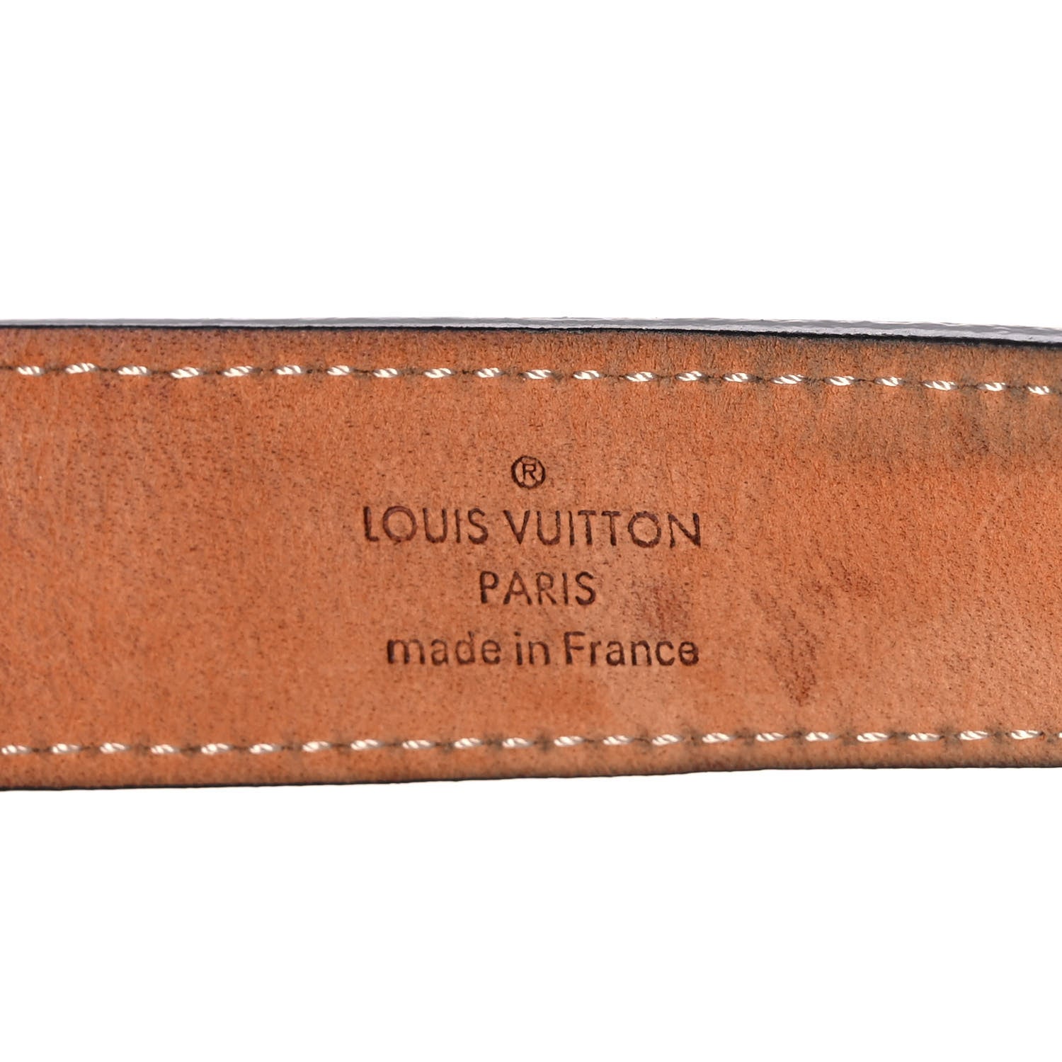Louis Vuitton Damier Ebene Mini 25mm Belt 80 32 4 of 10