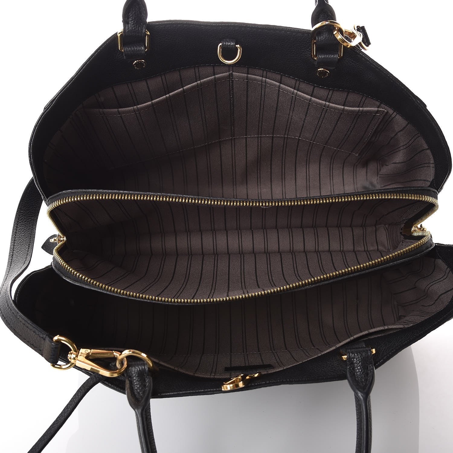 Louis Vuitton Empreinte Montaigne GM Black 5 of 6