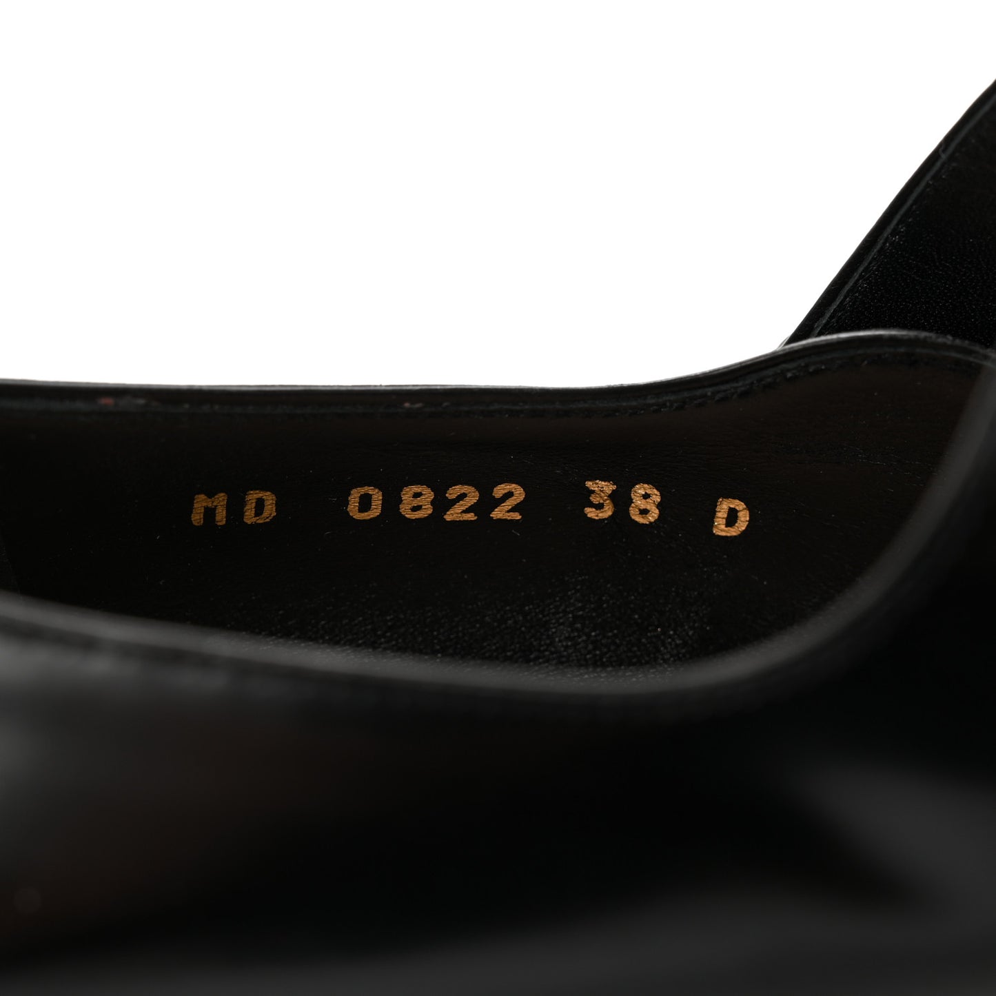 Brushed Calfskin Uniform 30mm Pumps 38 Black