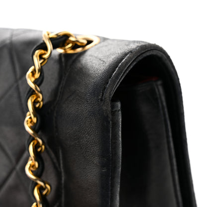 Chanel Lambskin Quilted Medium Single Flap Black 19 of 21