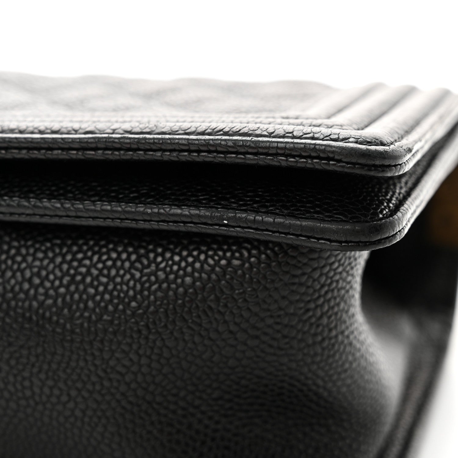Chanel Caviar Quilted Medium Boy Flap Black 11 of 13