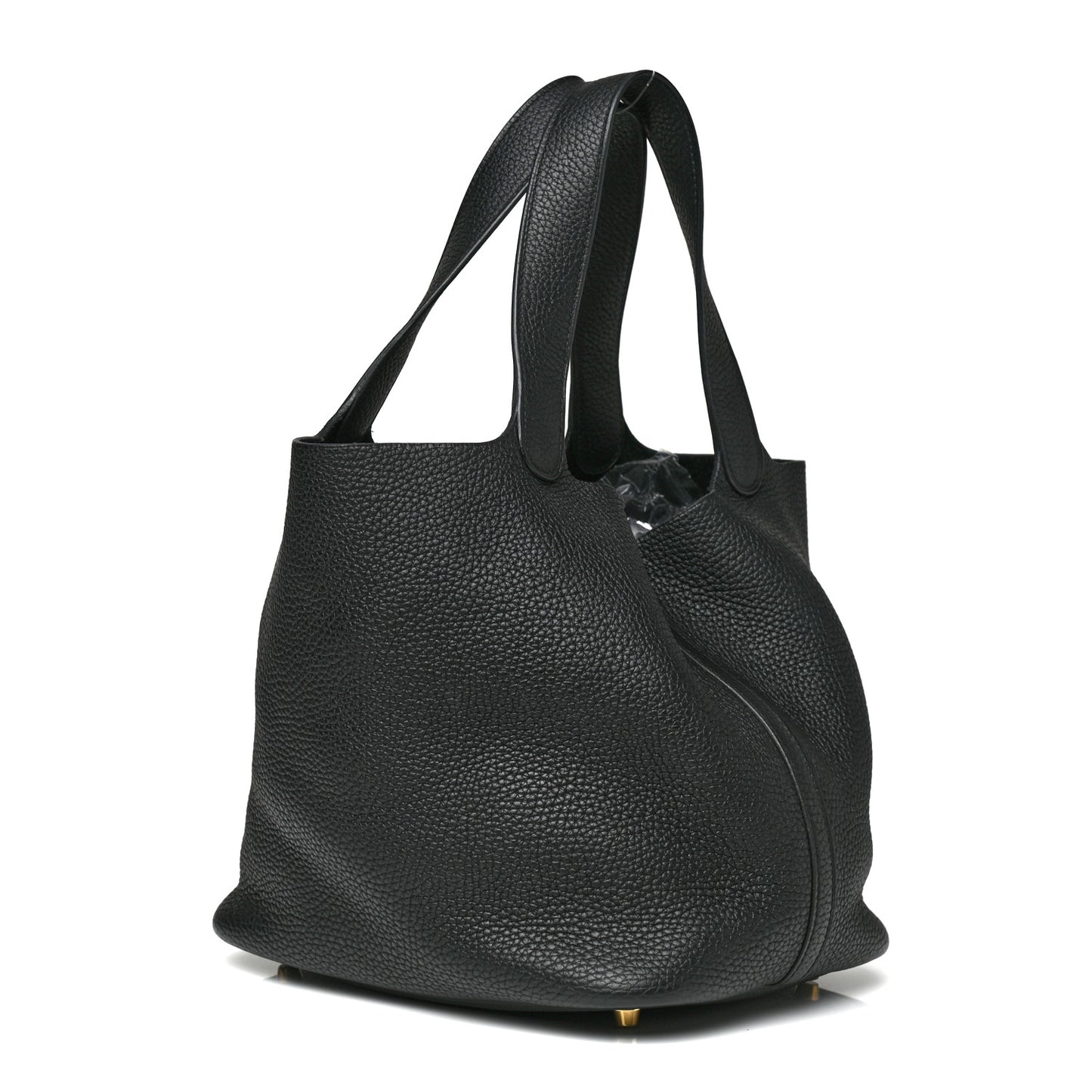 Taurillon Clemence Picotin Lock 22 MM Black