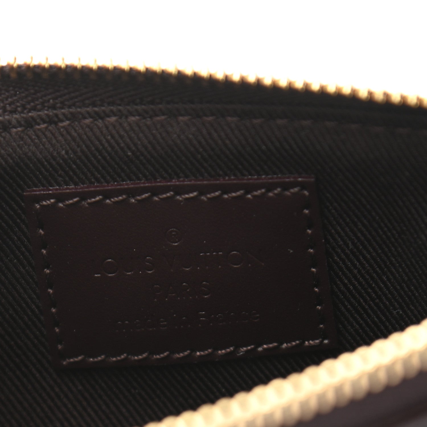 Louis Vuitton Vernis Monogram Mini Pochette Accessories Amarante 6 of 7