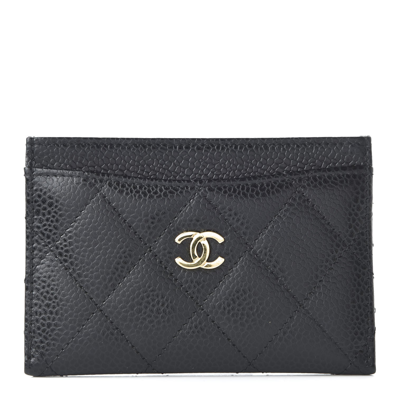 Chanel Caviar Quilted Card Holder Black 1 of 13