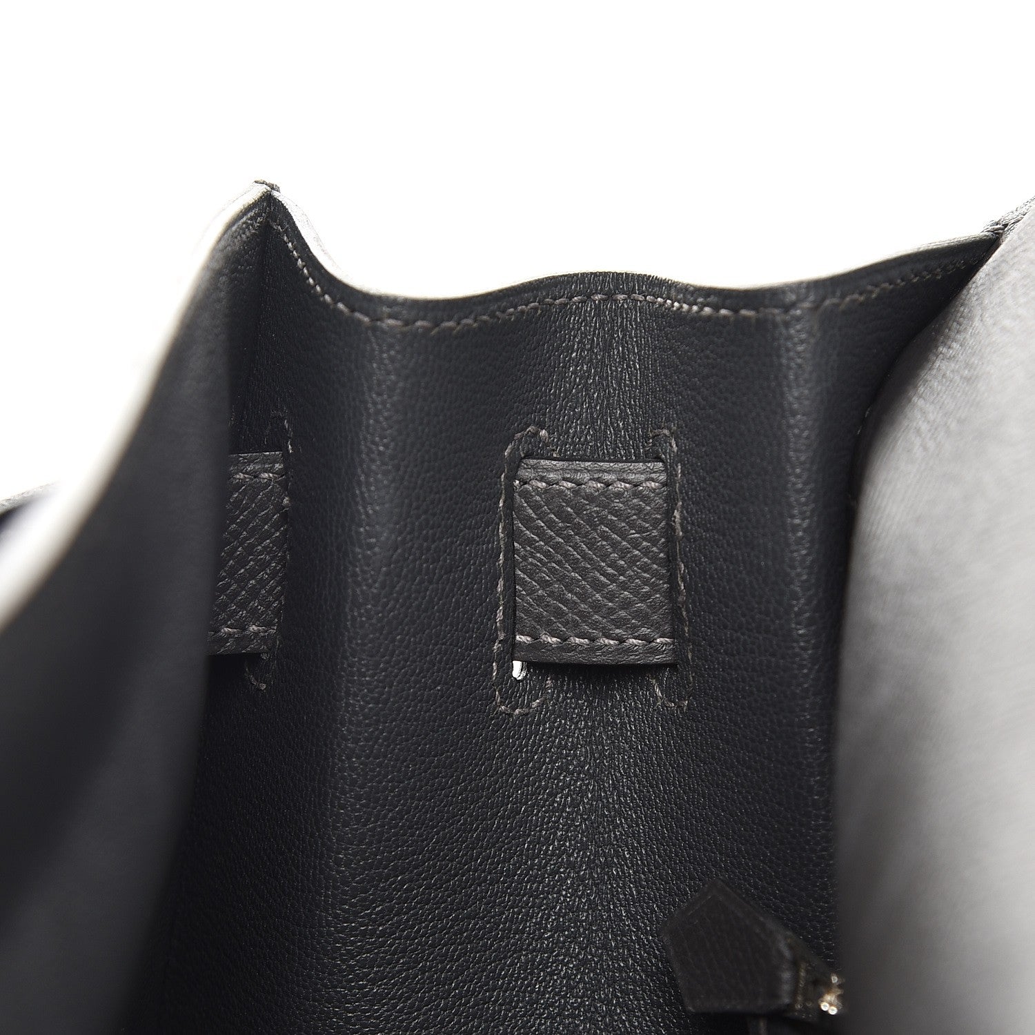 Hermes Epsom Kelly Sellier 40 Graphite 21 of 37
