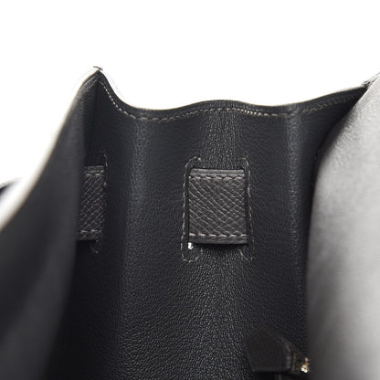 Hermes Epsom Kelly Sellier 40 Graphite 21 of 37