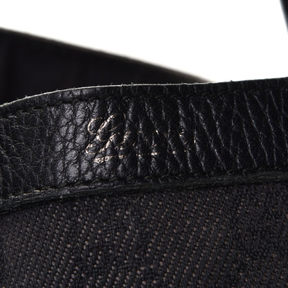 Gucci Monogram Medium Abbey Convertible Tote Black 8 of 11