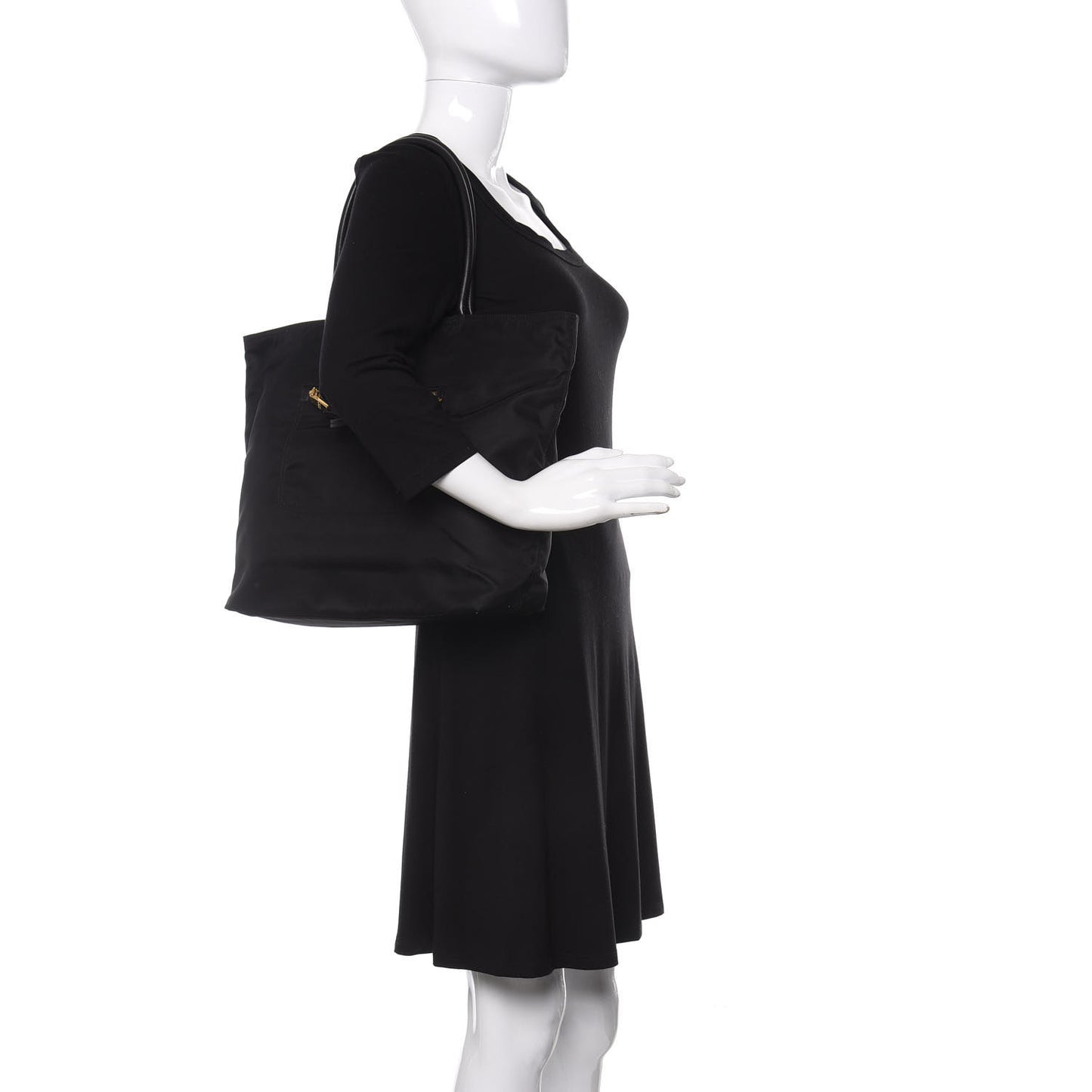 Tessuto Nylon Tote Black