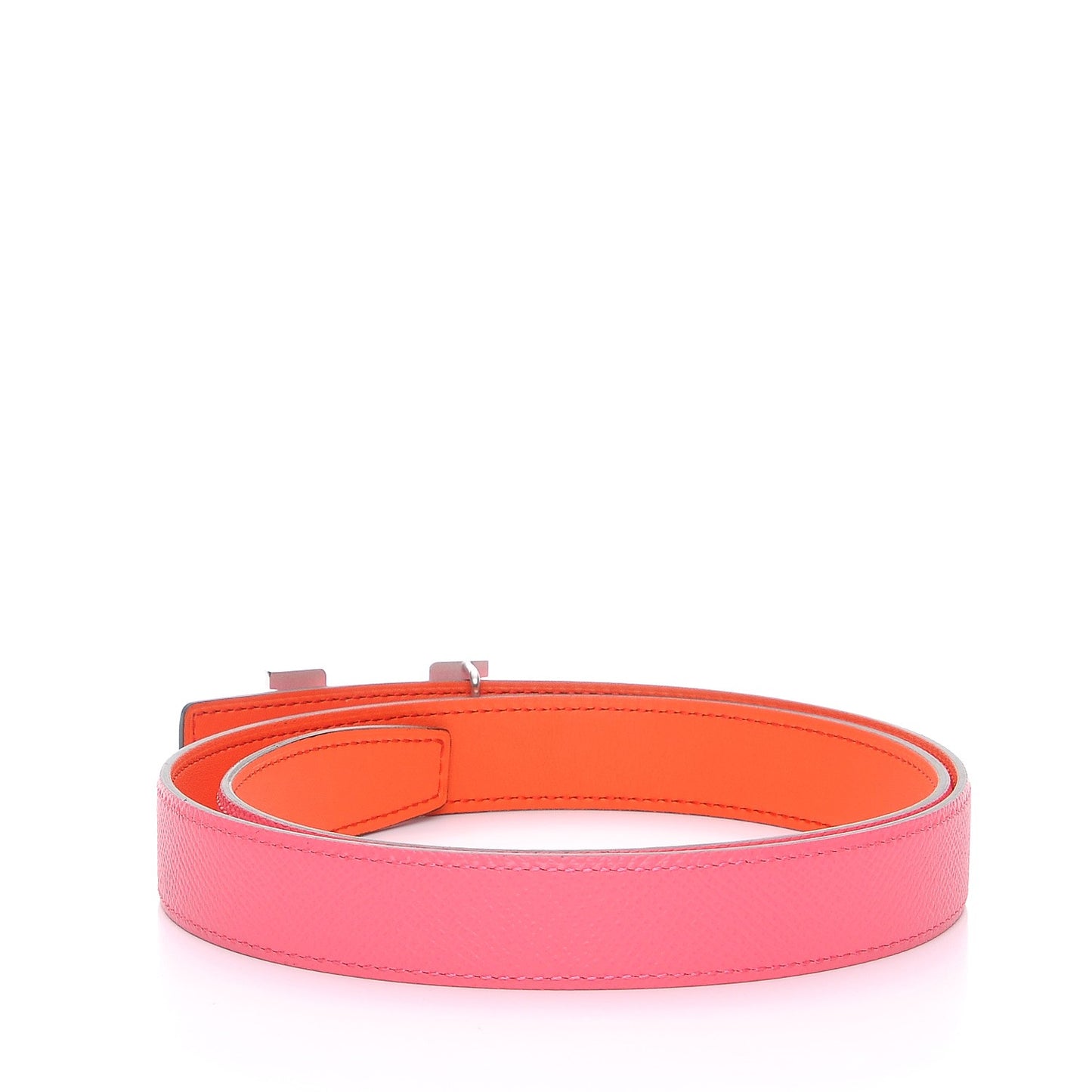 Swift Epsom 24mm Mini Constance Belt 80 Orange Poppy Rose Azalee