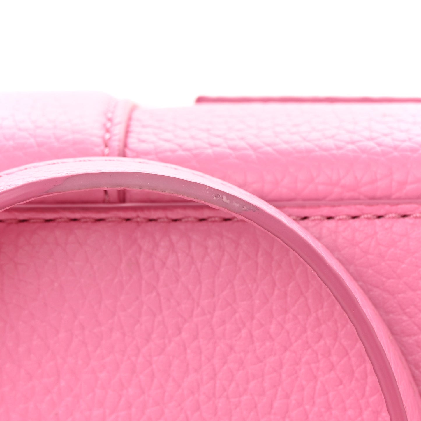 Grained Calfskin Small The Tote Bag Candy Pink