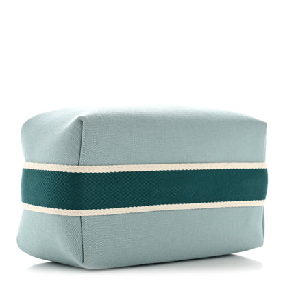 Hermes Canvas Small Bride-A-Brac Pouch Eucalyptus 4 of 8