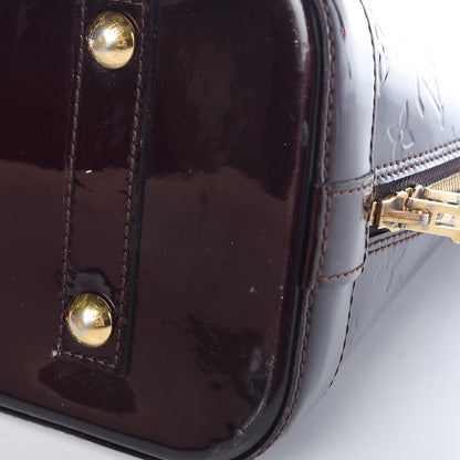 Louis Vuitton Vernis Alma PM Amarante 7 of 11