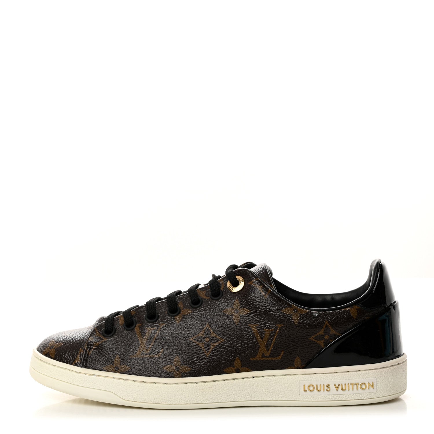 Louis Vuitton Patent Monogram Frontrow Sneakers 37.5 1 of 9