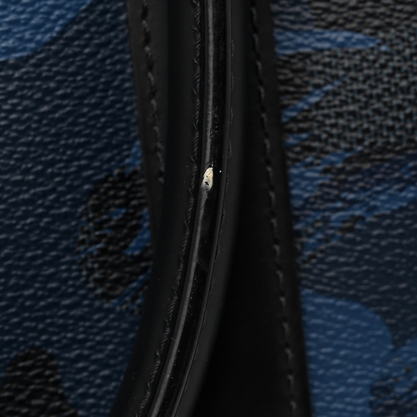 Damier Cobalt Camouflage Porte Documents Voyage PM Blue