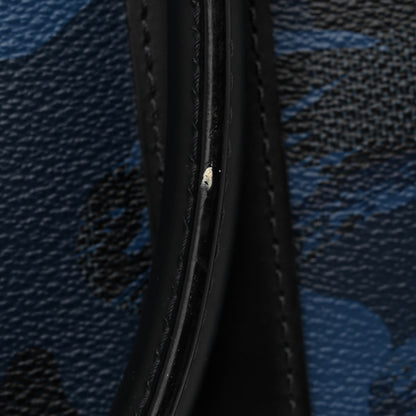 Louis Vuitton Damier Cobalt Camouflage Porte Documents Voyage PM Blue 12 of 12