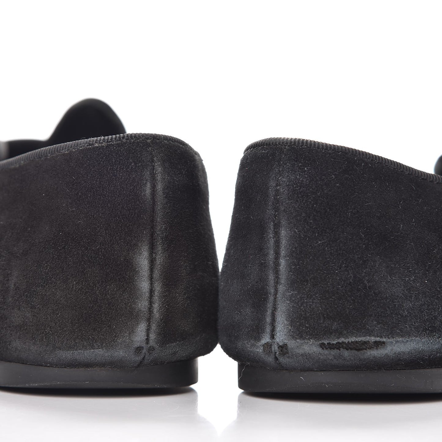 MARC By Suede Neville Dog Loafers 38.5 Black