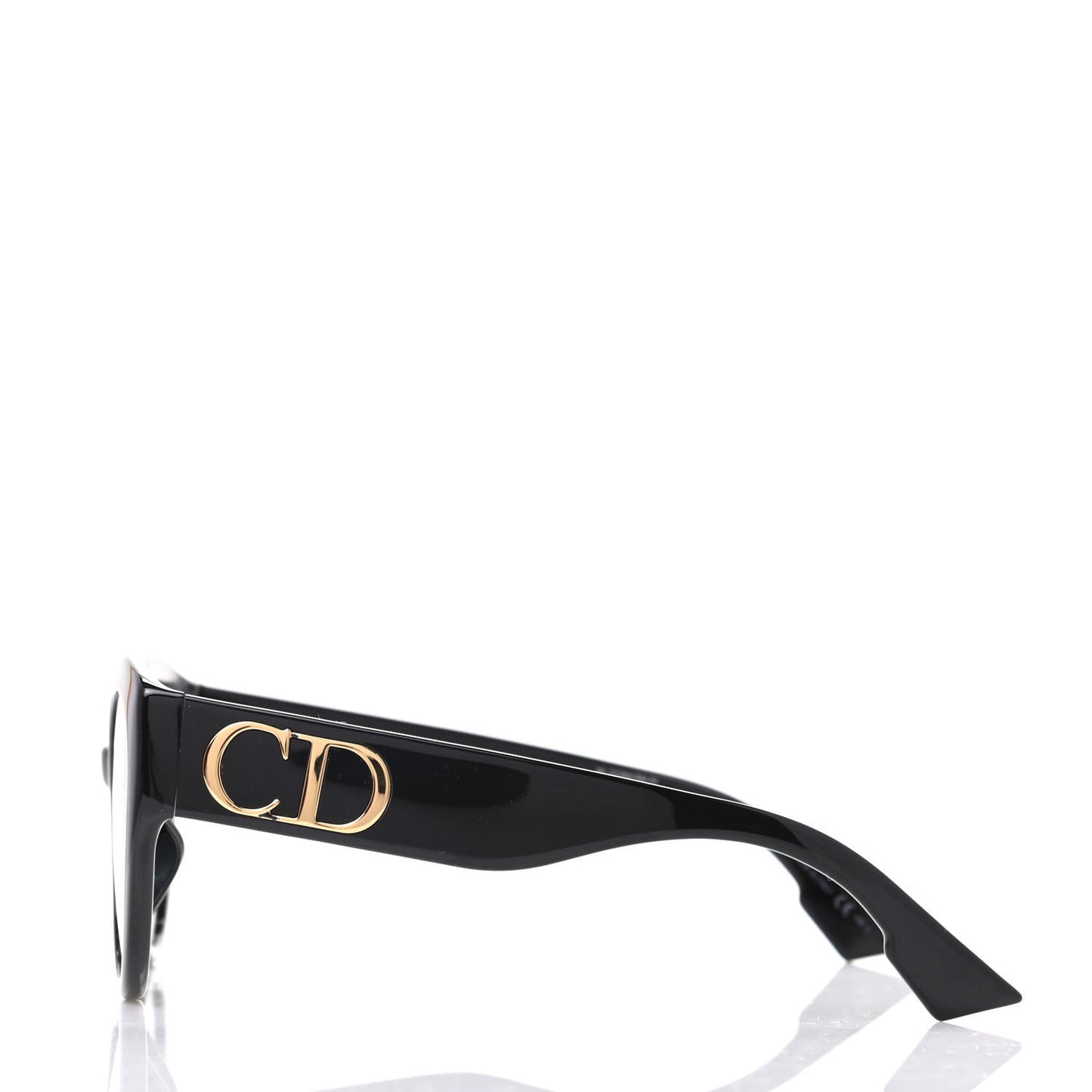 Acetate DDiorF Cat Eye Sunglasses Black
