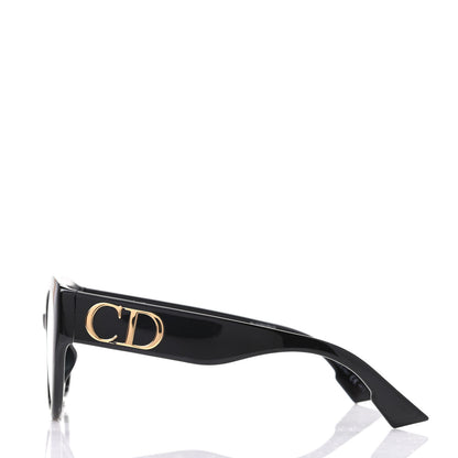 Christian Dior Acetate DDiorF Cat Eye Sunglasses Black 3 of 7