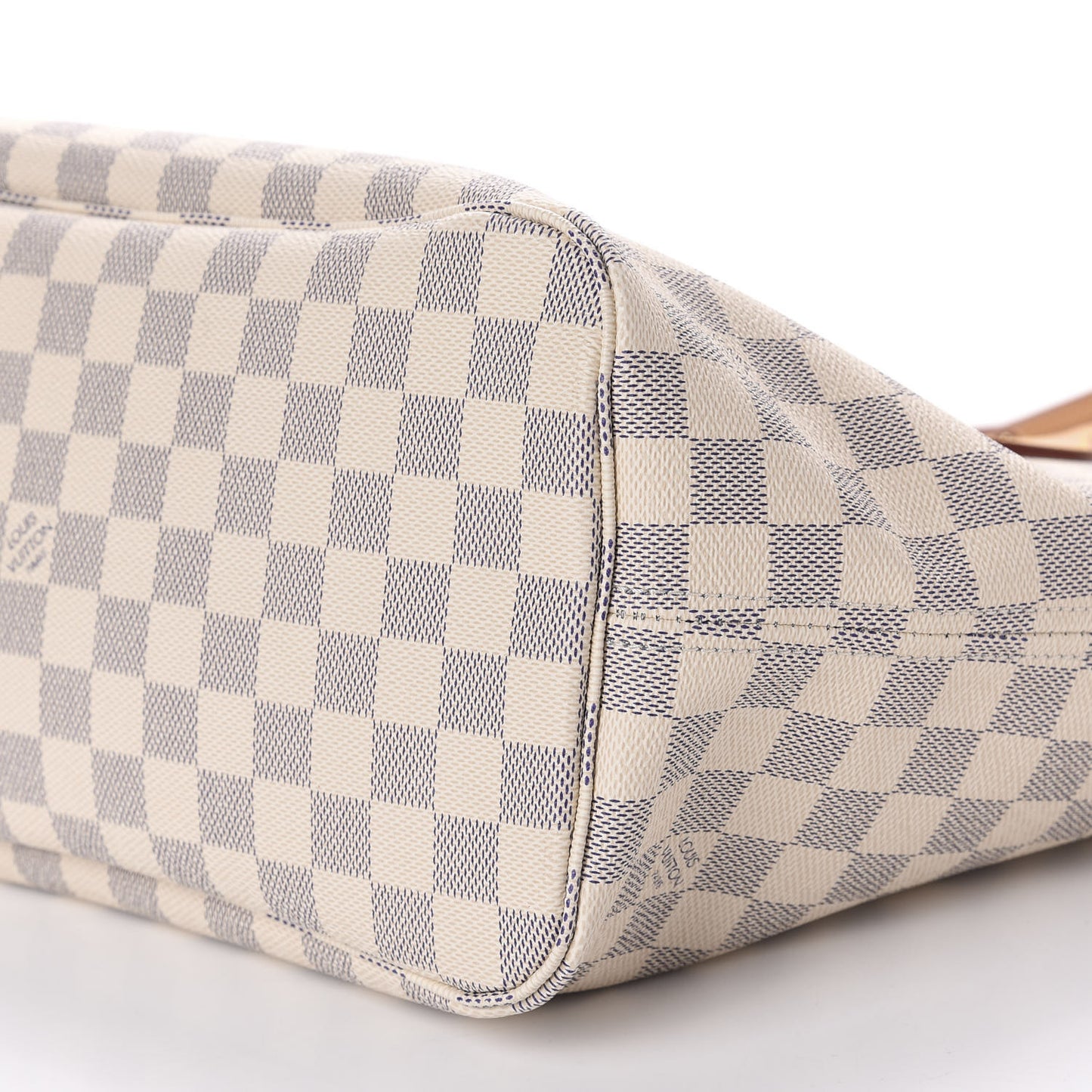 Damier Azur Neo Neverfull MM Rose Ballerine