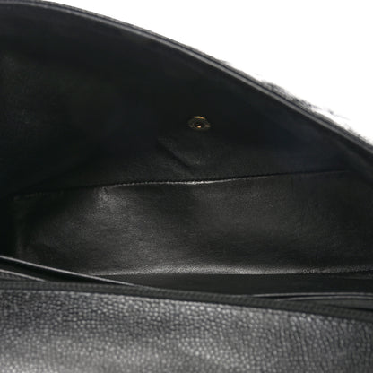Chanel Caviar Quilted Maxi Single Flap Black 5 of 12