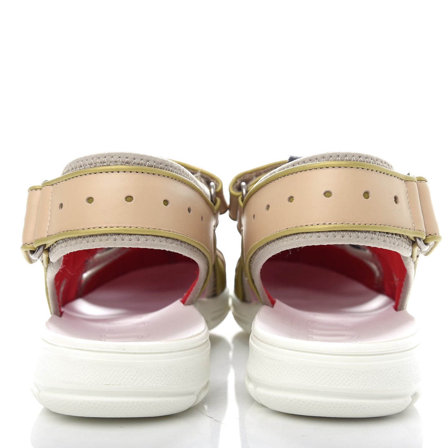 Mesh Fabric Tinsel Sport Sandals 39 Loess Sand Box Pink