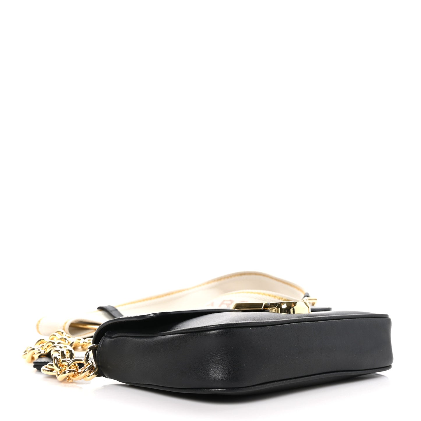 Calfskin The J Marc Shoulder Bag Black