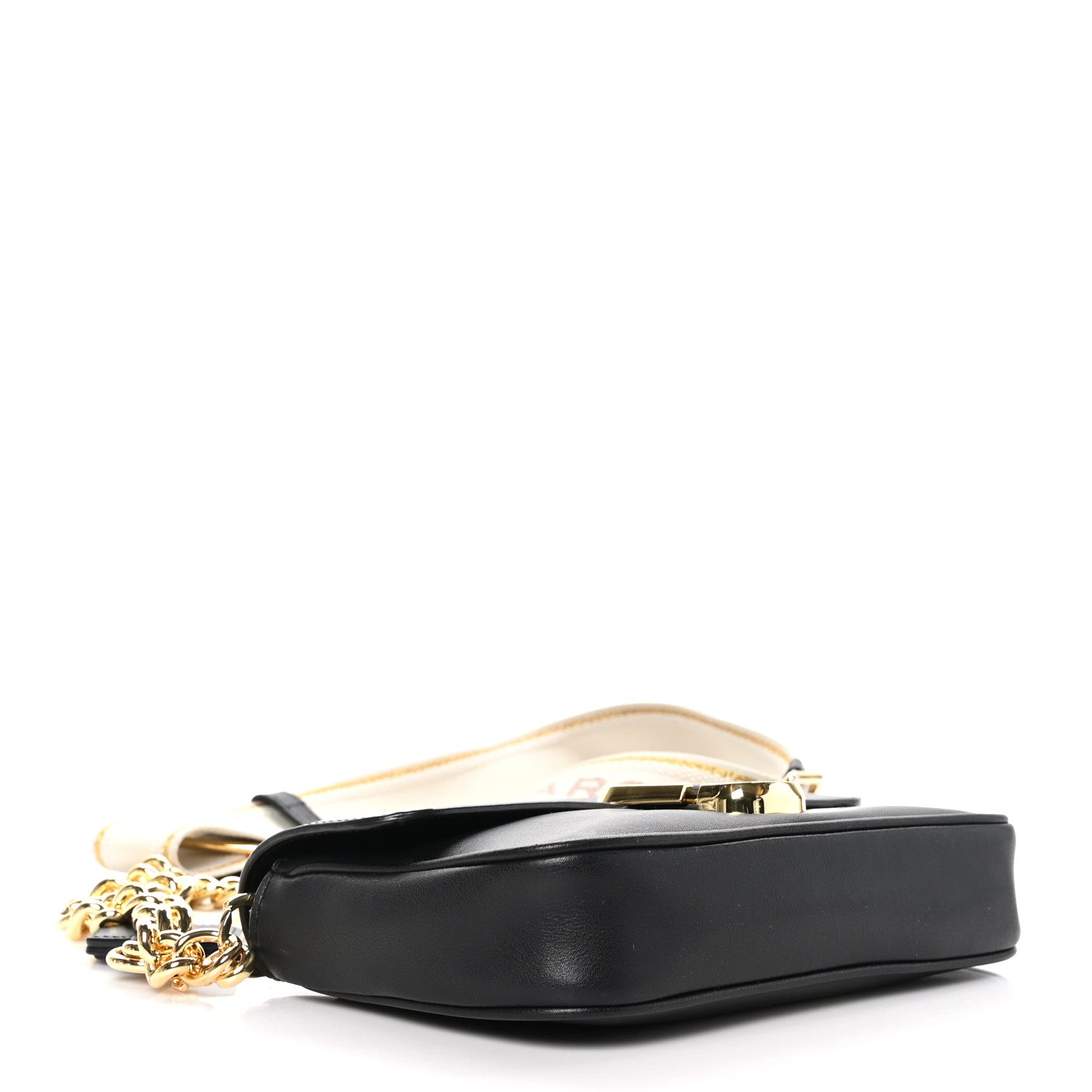 Marc Jacobs Calfskin The J Marc Shoulder Bag Black 4 of 9