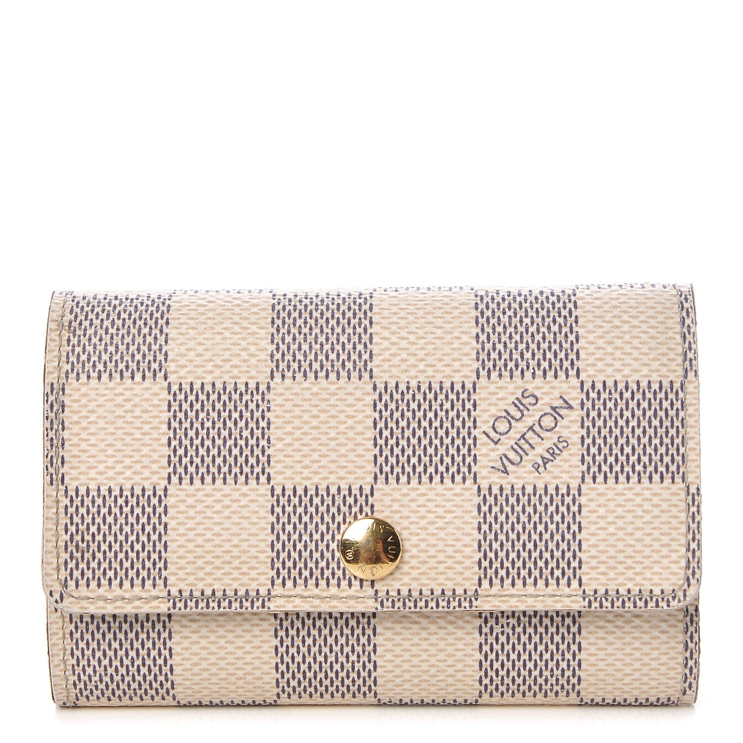 Louis Vuitton Damier Azur Multicles 6 Key Holder 1 of 8
