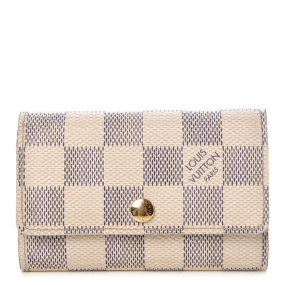 Louis Vuitton Damier Azur Multicles 6 Key Holder 1 of 8