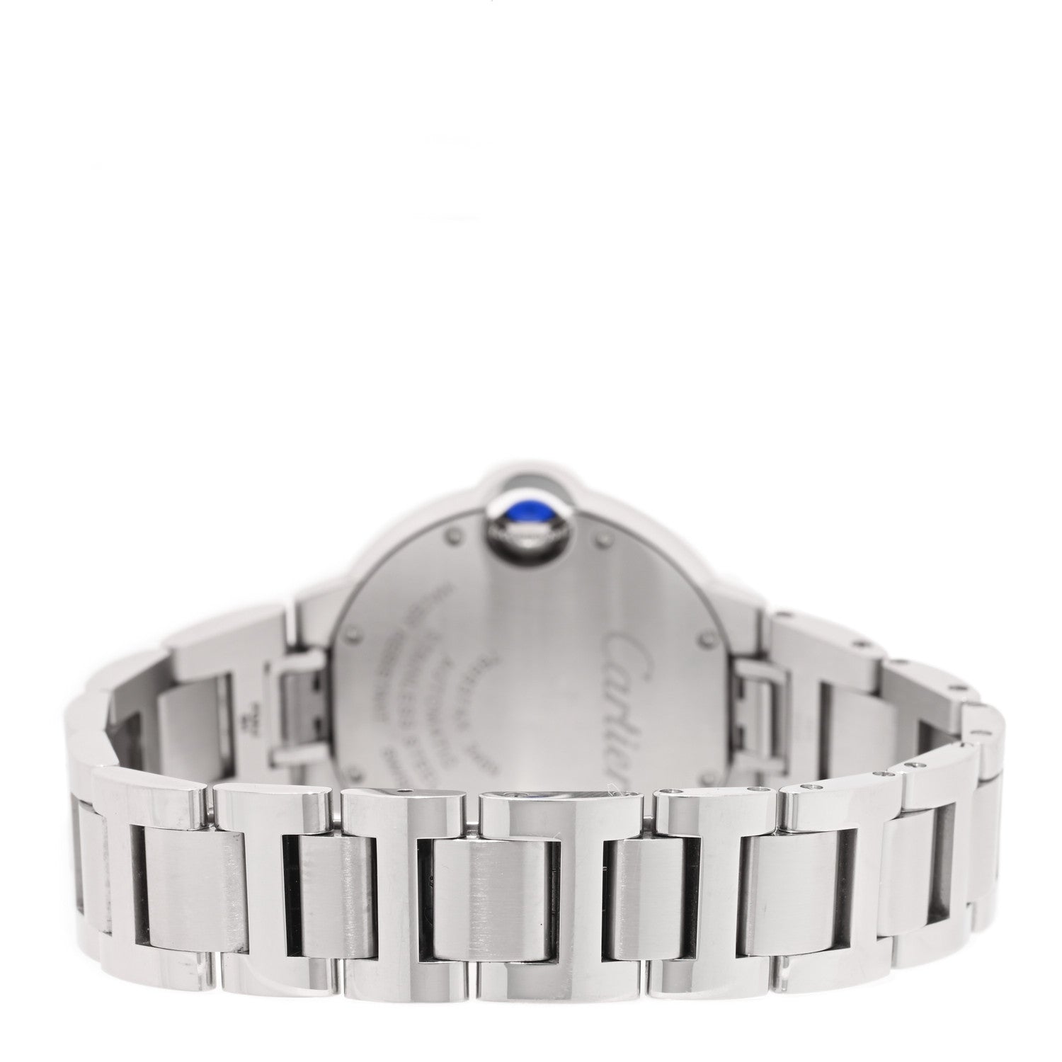 Cartier Stainless Steel 33mm Ballon Bleu De Cartier Automatic Watch Pink 3 of 5