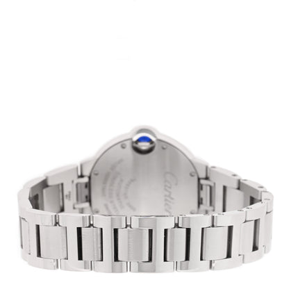 Cartier Stainless Steel 33mm Ballon Bleu De Cartier Automatic Watch Pink 3 of 5