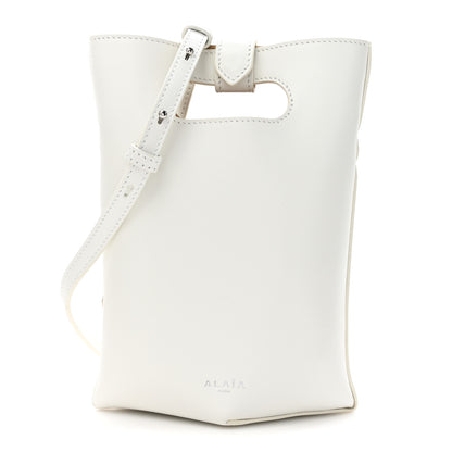 Alaia Calfskin Small Folded Bag White 1 of 10