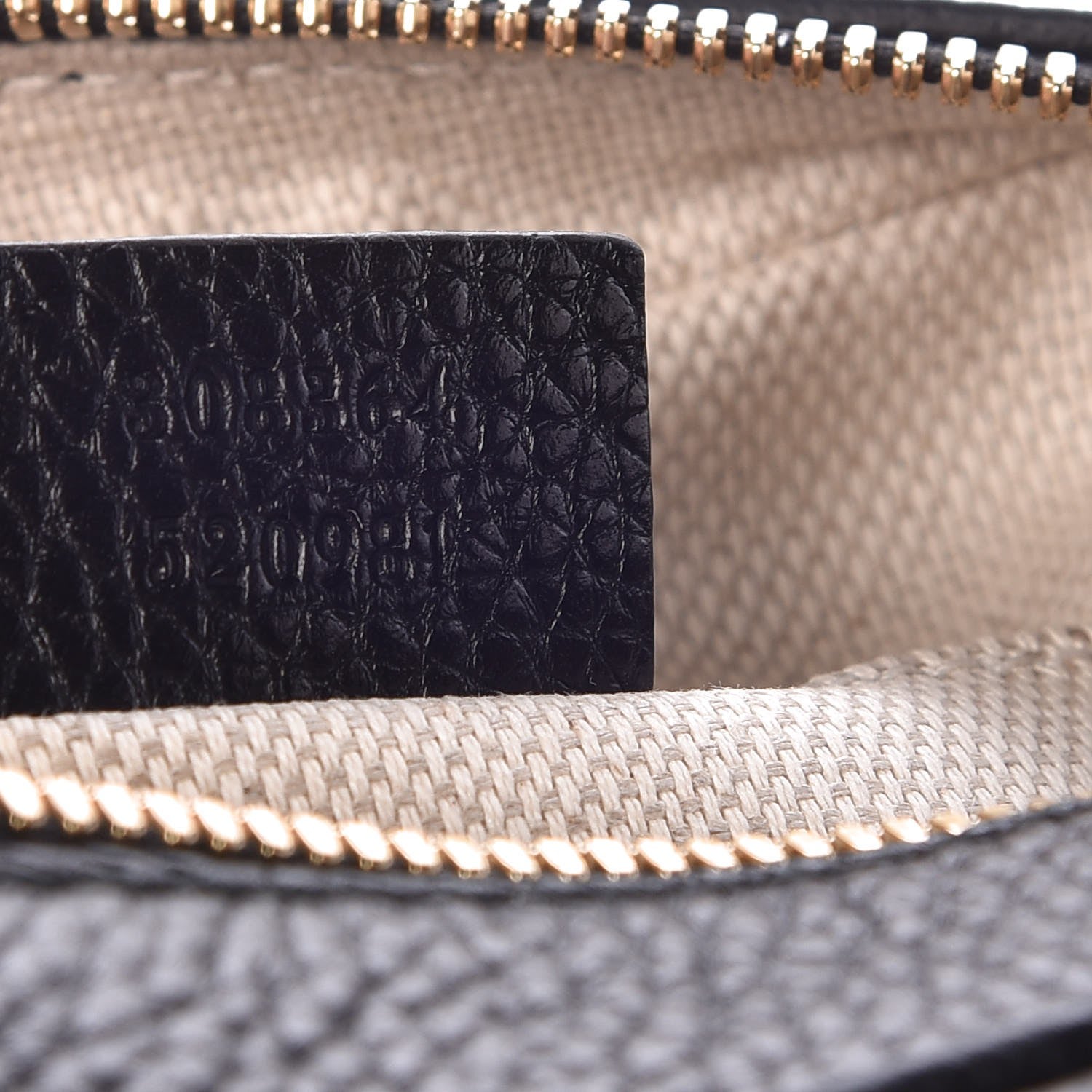 Gucci Pebbled Calfskin Small Soho Disco Bag Black 7 of 7