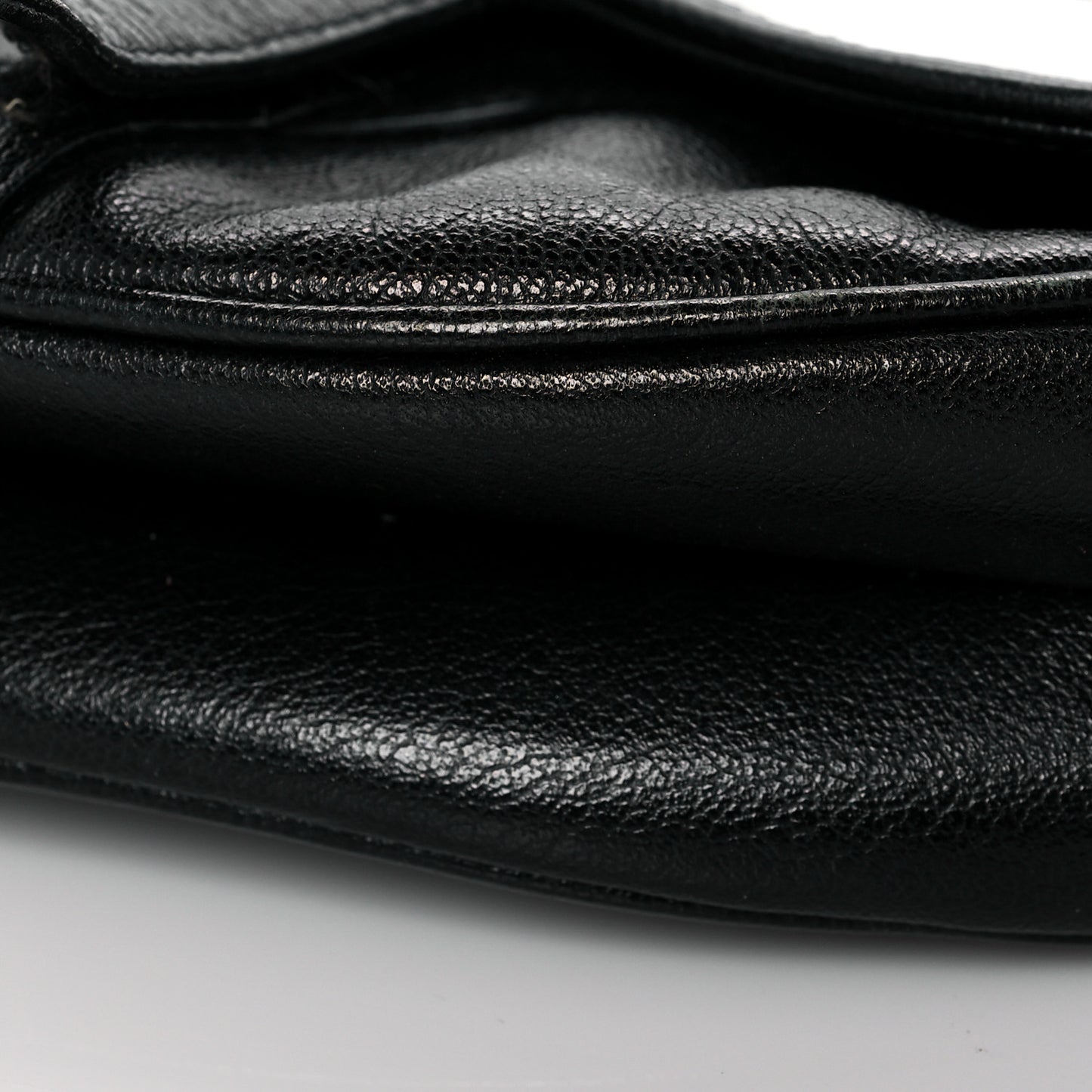Calfskin Saddle Bag Black