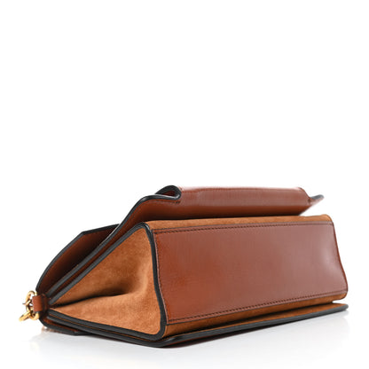 Givenchy Goatskin Small GV3 Shoulder Bag Chestnut 3 of 4