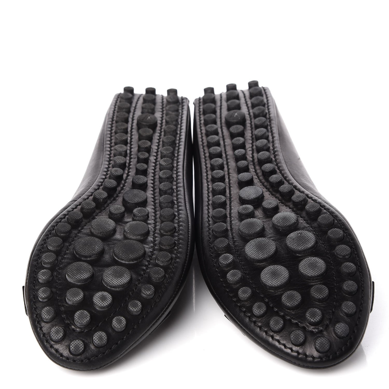 Louis Vuitton Calfskin Oxford Ballerina Flats 38 Black 7 of 10