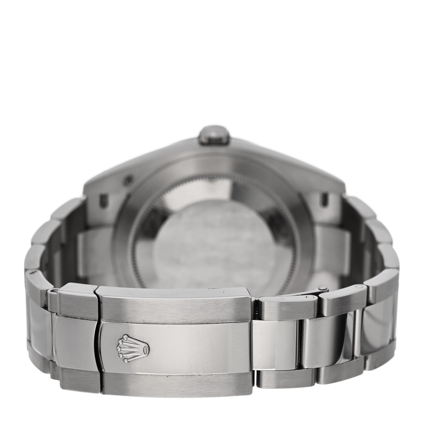 Stainless Steel 18K White Gold 41mm Oyster Perpetual Datejust Watch Black 126334