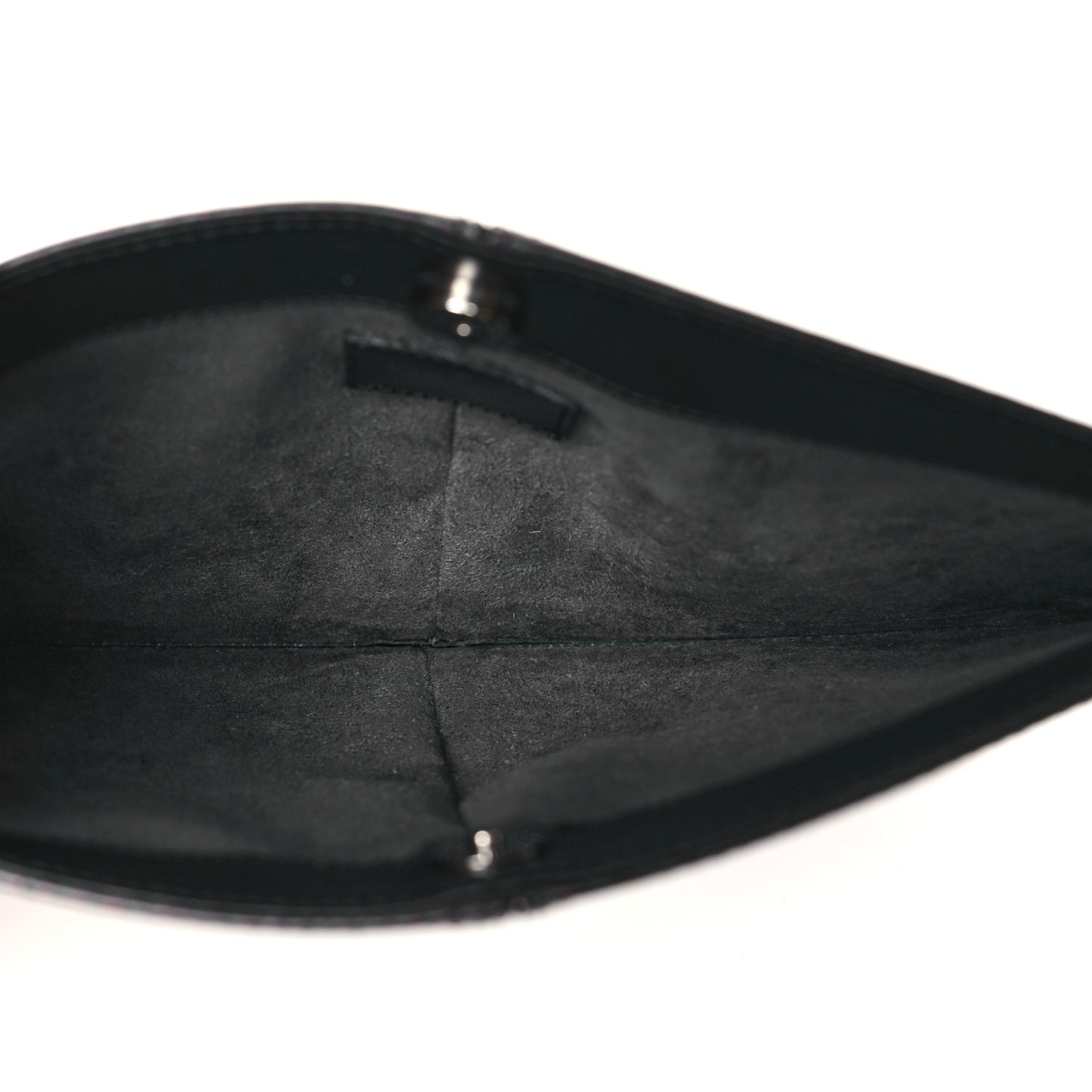 Epi Demi Lune Pochette Black