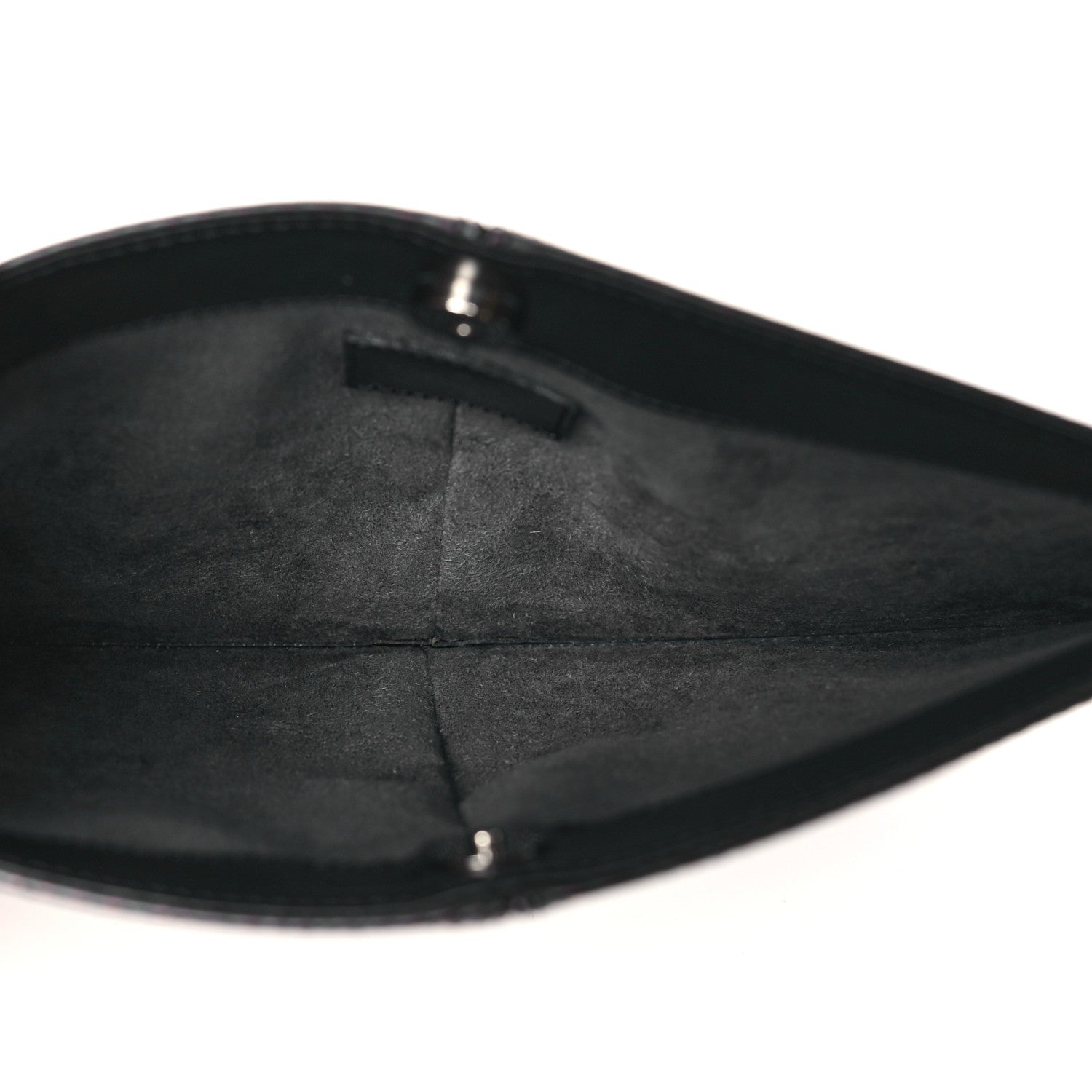 Louis Vuitton Epi Demi Lune Pochette Black 5 of 11