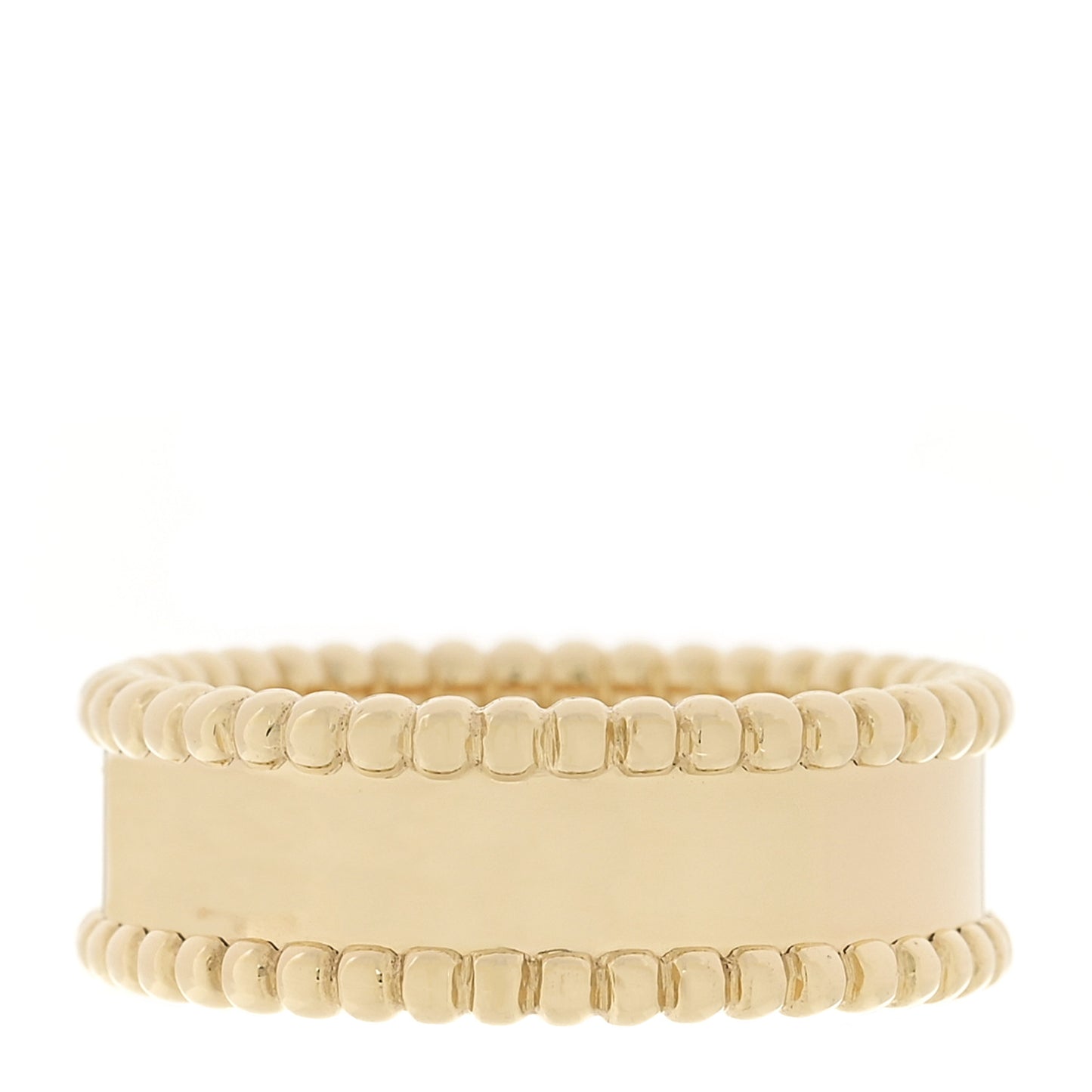 18K Yellow Gold Perlee Signature Ring 59 8.75
