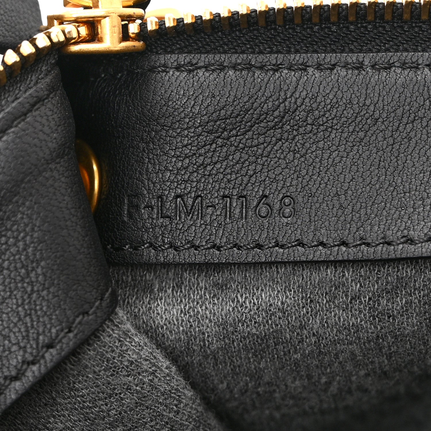 Celine Liege Calfskin Large Trio Crossbody Bag Black 9 of 12