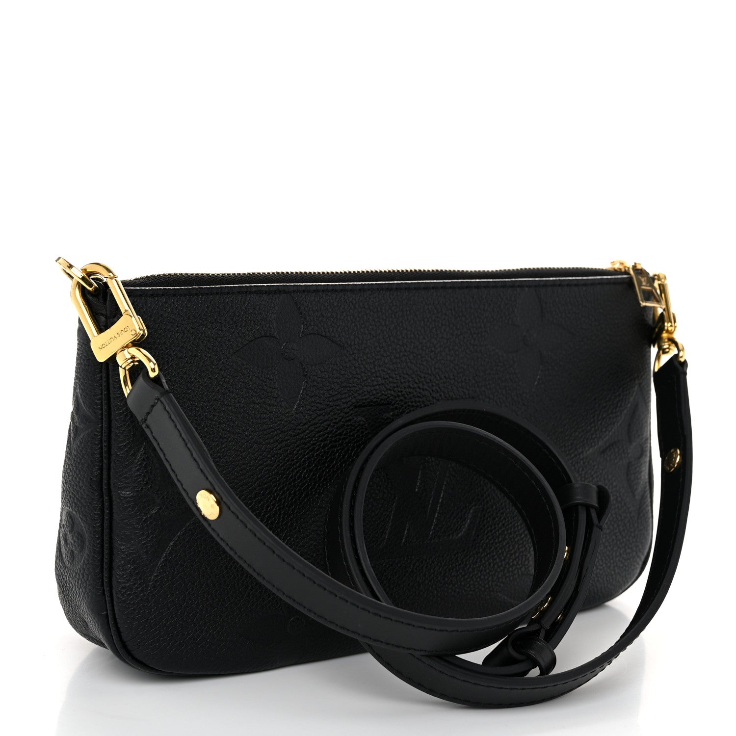 Louis Vuitton Empreinte Monogram Giant Multi Pochette Accessories Black 3 of 9