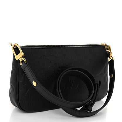 Louis Vuitton Empreinte Monogram Giant Multi Pochette Accessories Black 3 of 9