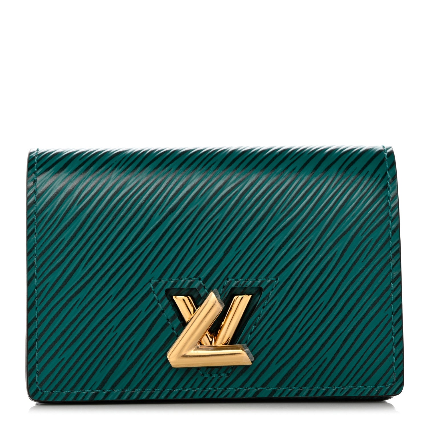 Louis Vuitton Epi Twist Multicartes Emerald Green Indigo 1 of 7