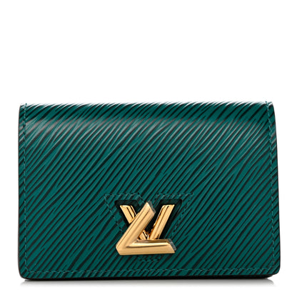Louis Vuitton Epi Twist Multicartes Emerald Green Indigo 1 of 7